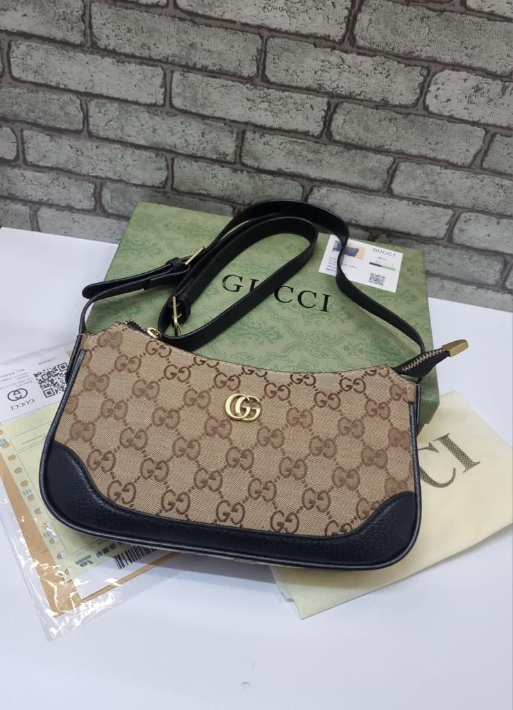 Gucci Trending Tote GG Coated Bag For Women’s Or Girls- Best For Travelling And Outdoor Party bag GC-5398-WBG