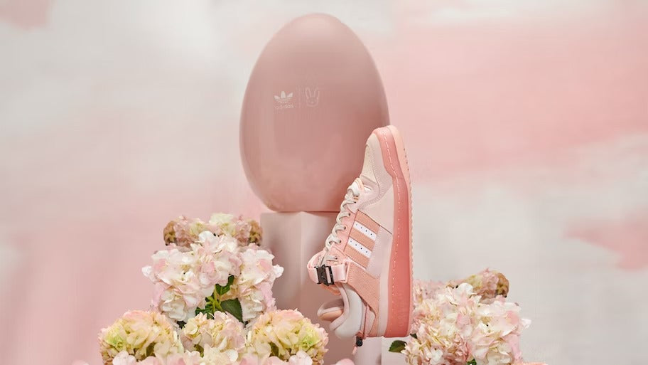 BAD BUNNY X ADIDAS FORUM LOW "PINK EASTER EGG"-GW0265 ( Included All The Accessories )