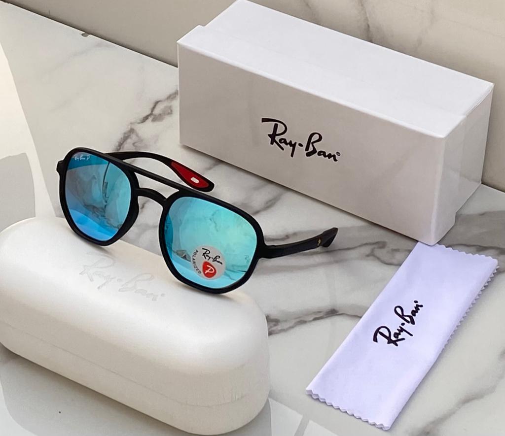 Rayban Brand New stylish Men's And Women's Sunglass Heavy Quality Back Color Frame RB-3287