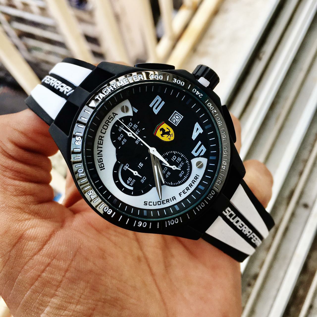 Ferrari Scuderia Grey Men's Watch Frs964