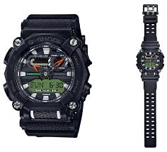 Casio G-Shock Analog-Digital Black Dial Men's Watch GA-900E-1A3JR Black Resin Band With Black Case Men Sports Watch