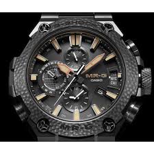 Casio G-Shock Bezal with Gold IP And two-toned black Dial Wave Ceptor MRG-G2000HB-1ADR Fancy For Men's