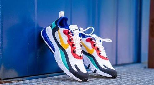 Nike Air Max 270 React Hyper Jade Half Palm Air Track Running Shoes For Men And Women AO4971-001