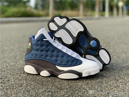 Nike Air Jordan 13 Retro nevy/Carolina Blue-Flint Grey White 414571-404